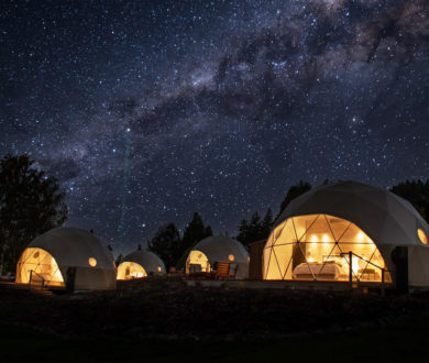 Taking your next stargazing trip to a luxurious new level, these incredible domes are a New Zealand first