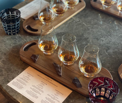 Tempt the senses with this decadent rum and chocolate tasting experience