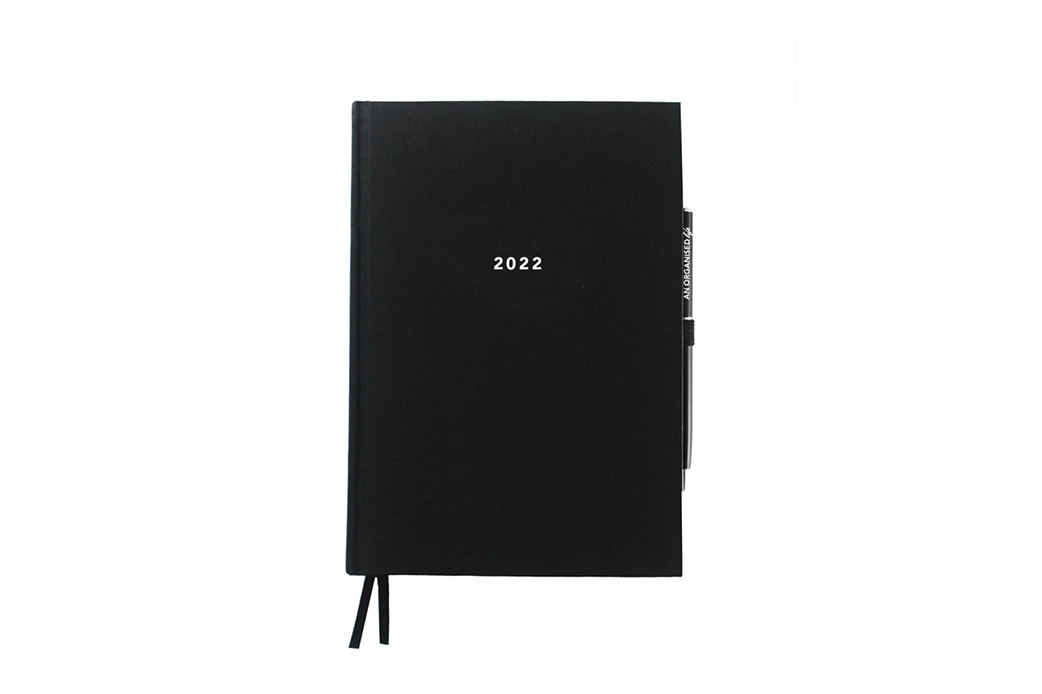 2022 Signature Diary with White Foil