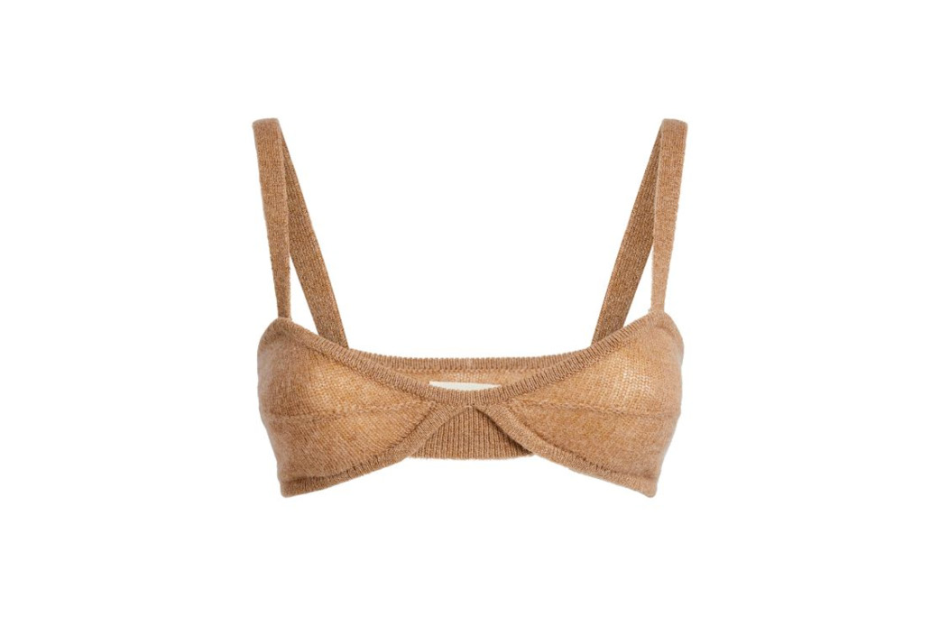 Khaite Cashmere Eda Bralette