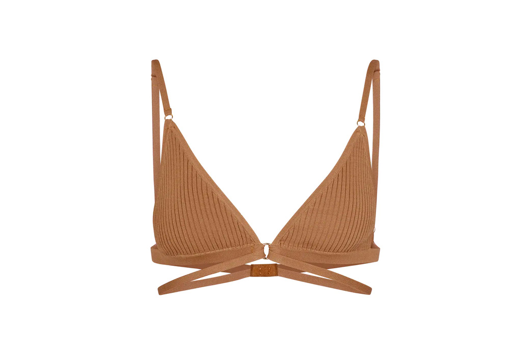 Dodo Bar Or Ribbed Knit Bralette