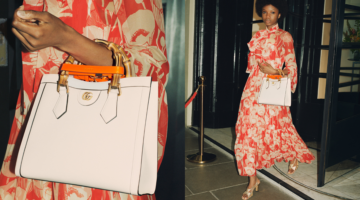 Gucci Relaunches Their Bamboo Handbag That Was Princess Diana's Favourite  In The '90s