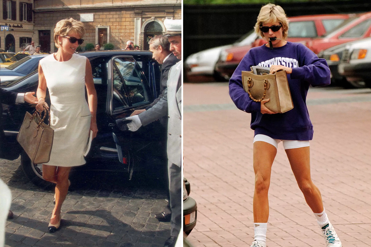 Inside Princess Diana's iconic handbag collection