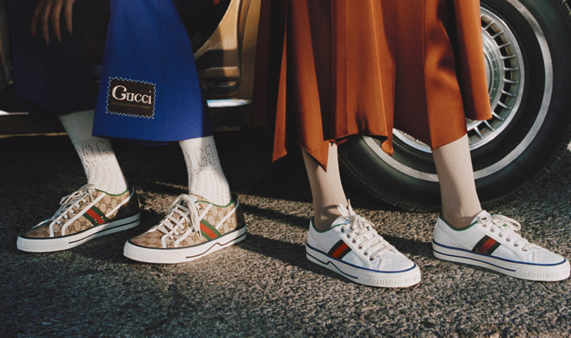 Step out in bold style with the coolest logo-loving luxury sneakers to buy now