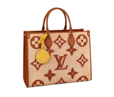 Louis Vuitton OnTheGo Raffia Tote