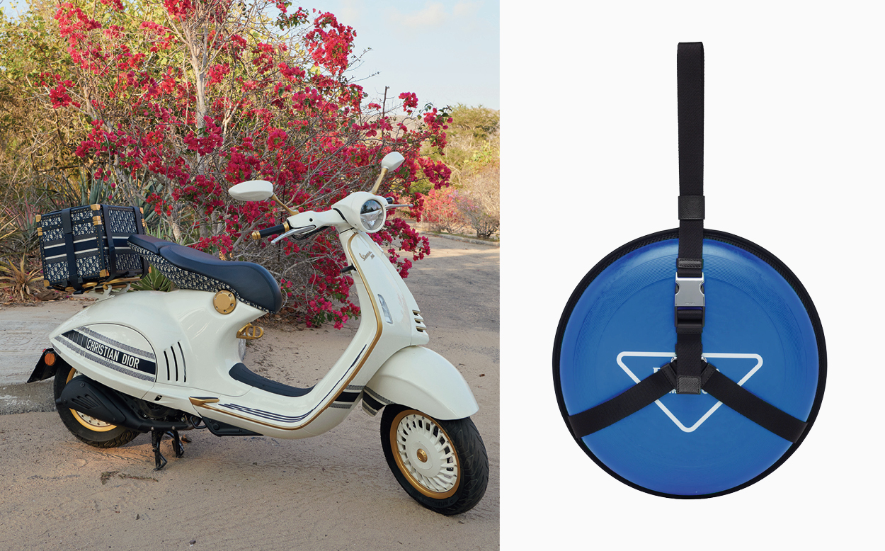 Ride in Style with the Christian Dior Vespa 946