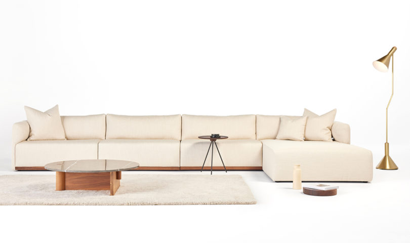 Timeless and impeccably designed, Tim Webber’s new sofa is a minimalist’s ultimate statement piece