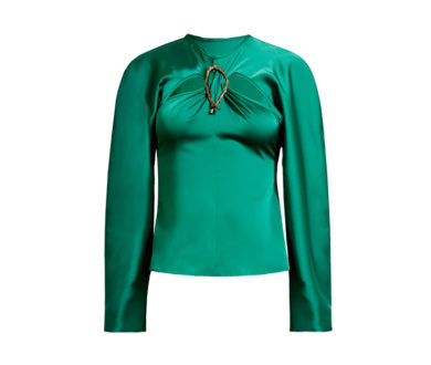 Wynn Hamlyn Buckle Blouse