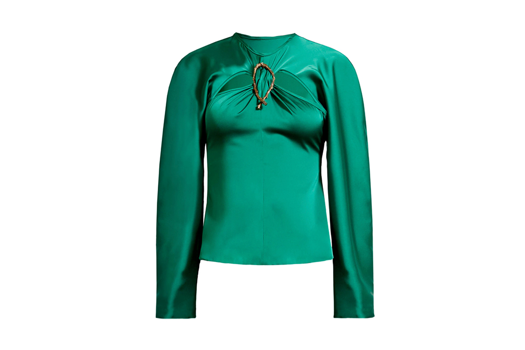 Wynn Hamlyn Buckle Blouse