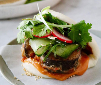 This beer-battered eggplant bao recipe is guaranteed to impress everyone in your bubble