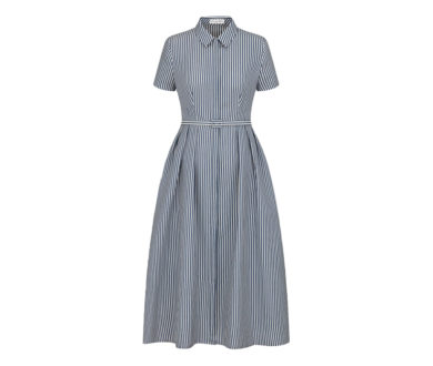 Mid-length Belted Dress