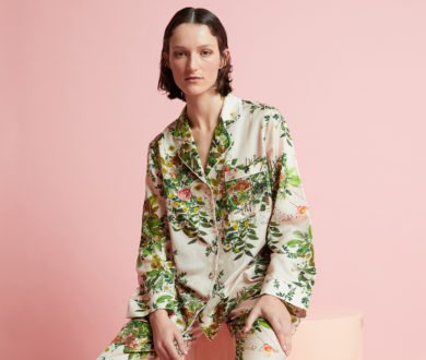 The new sleepwear collaboration between Papinelle and Karen Walker is in bloom