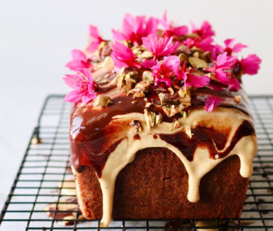 Emergency baking? This oozy banana, espresso and chocolate loaf is mindfulness in a tin