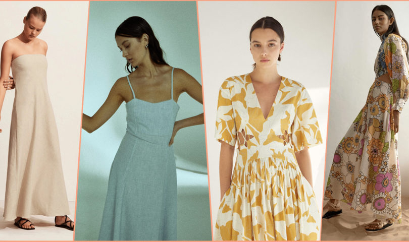 These beautiful new-season dresses will be sure to put a spring in your step