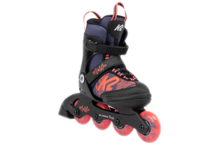 K2 21 Youth Marlee Purple Coral Rollerblades