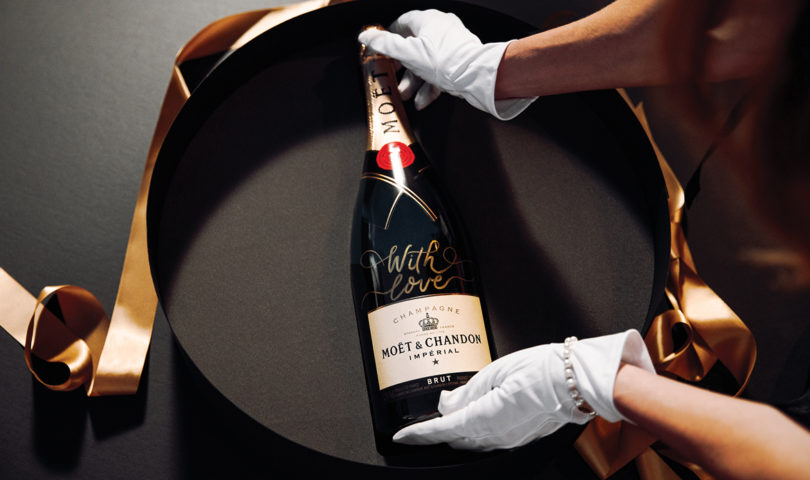 Gift the effervescence of Moët & Chandon with a Champagne magnum concierge delivery