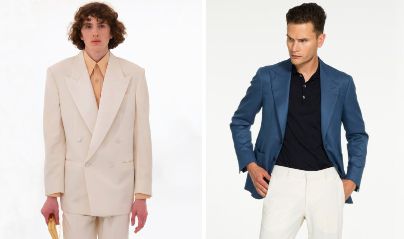 Lighten up with these men’s summer wardrobe essentials in weightless fabrics and uplifting shades