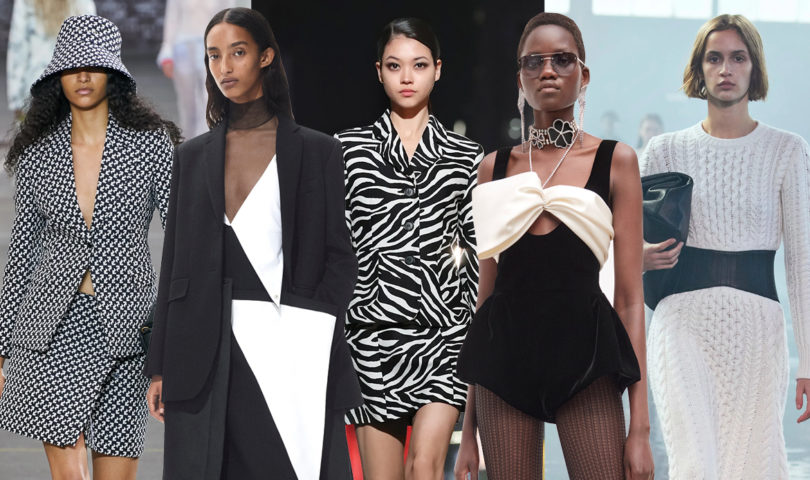 Forget the grey area and lean into monochrome with these stylish black and white outfits