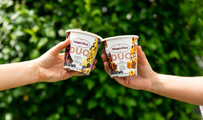 Delight in the power of two with Häagen-Dazs Duos