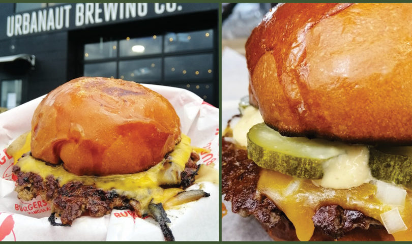 A sensational new smashburger kitchen opens in a Kingsland brewery and tasting room