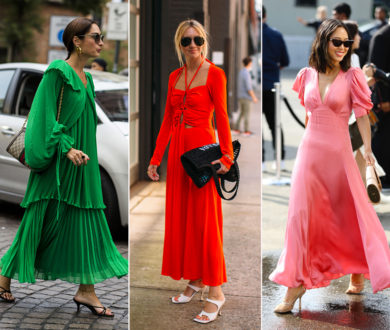Slip into one of these eye-catching new season dresses for easy, impactful dressing