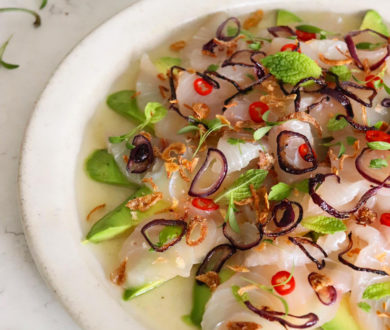 Make the most of fresh summer flavours with this vibrant, umami ceviche recipe