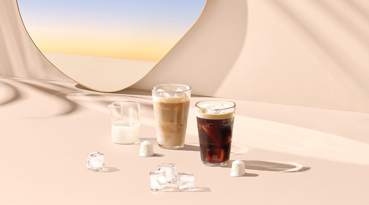 a taste of the with new coconut flavour iced coffee pods