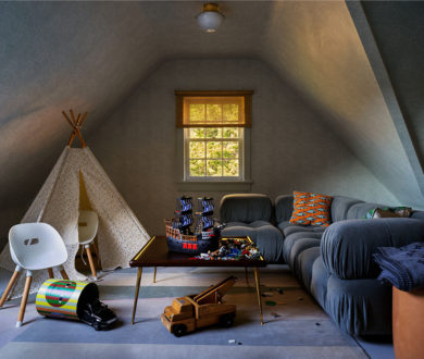 Create a weekend sanctuary for your youngsters with a lounge designed for play