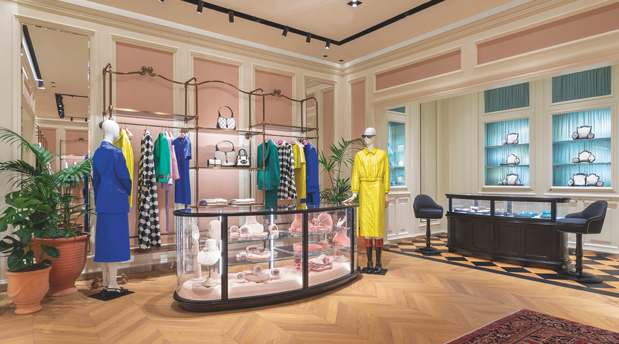 Gucci Newmarket opens its doors, an eclectic yet elegant luxury destination