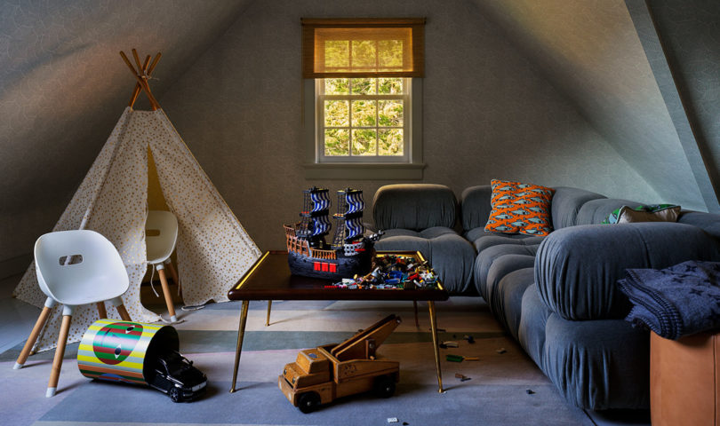 Create a weekend sanctuary for your youngsters with a lounge designed for play