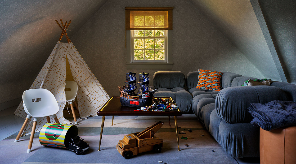 Create a weekend sanctuary for your kids with a lounge designed