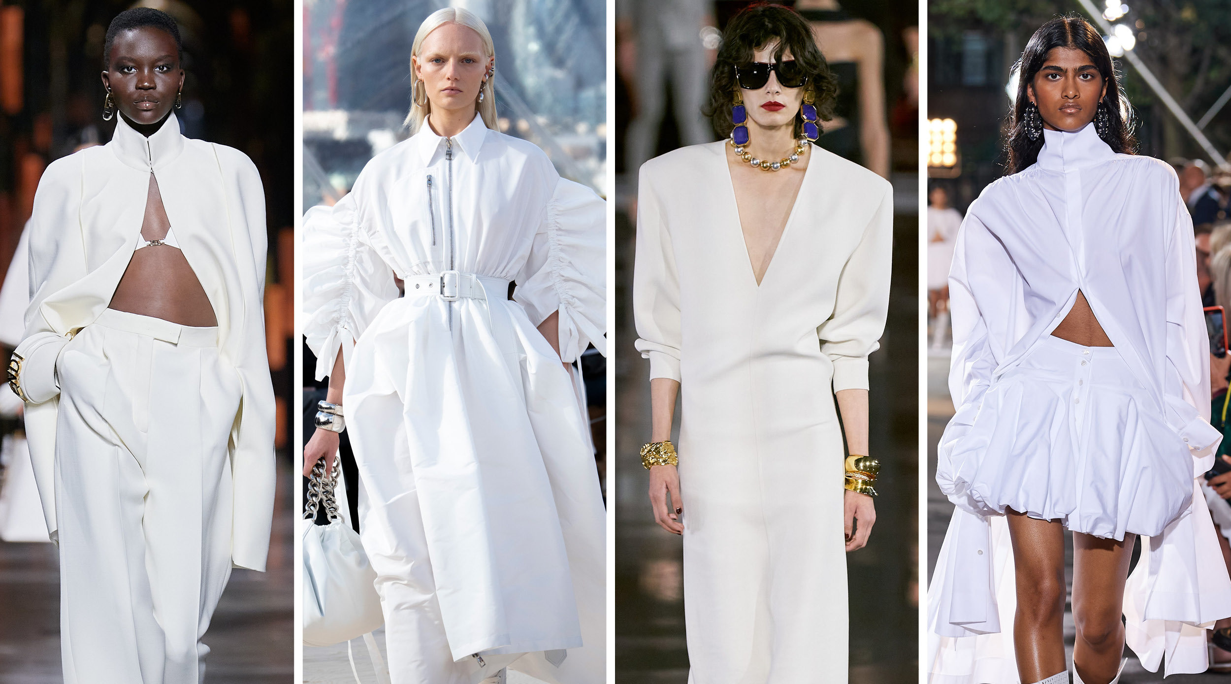 How woman can wear white outfits with confidence this winter