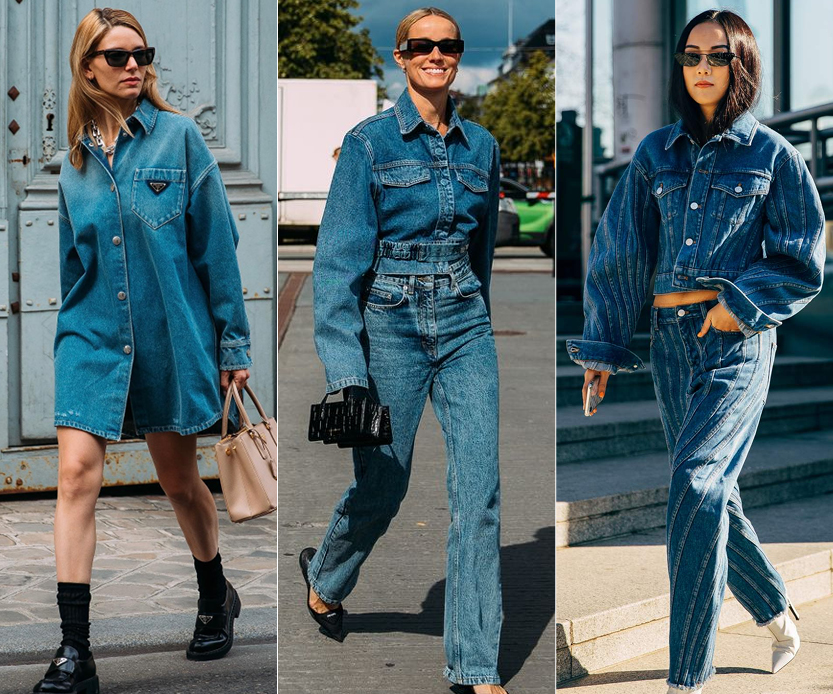 denim with the blue-jean looks 