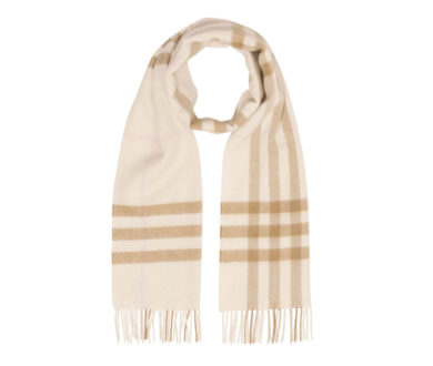 The Classic Check Cashmere Scarf