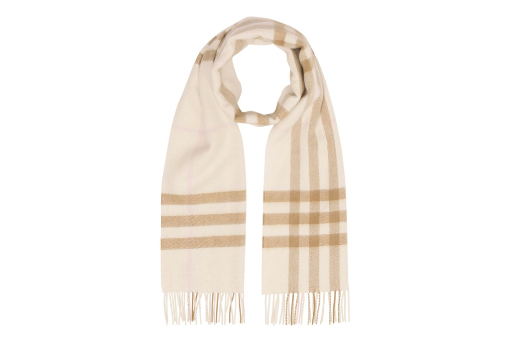 The Classic Check Cashmere Scarf