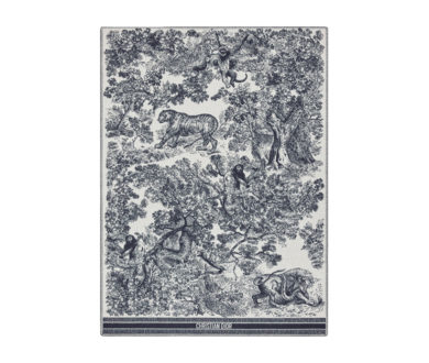 Toile de Jouy Sauvage Blanket