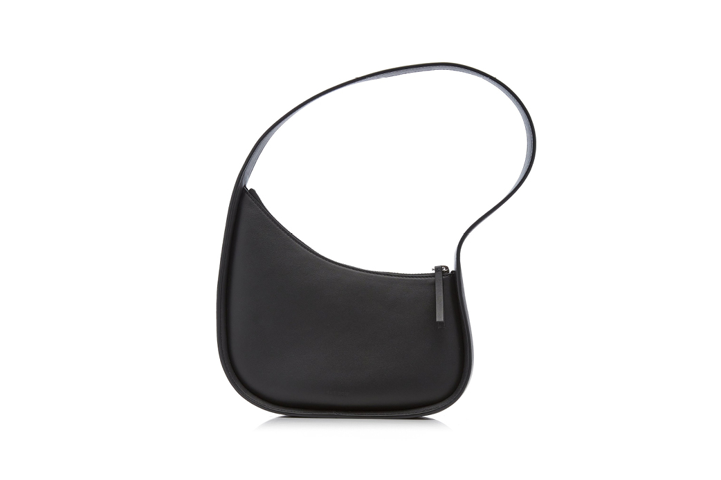 The Row Half Moon Leather Bag