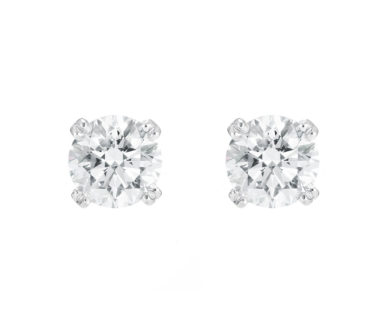 Signature Diamond Stud Earrings