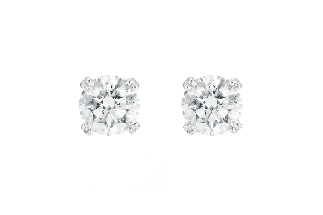 Signature Diamond Stud Earrings