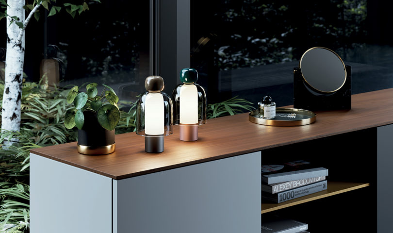 Keep any space luminous with these chic portable table lamps