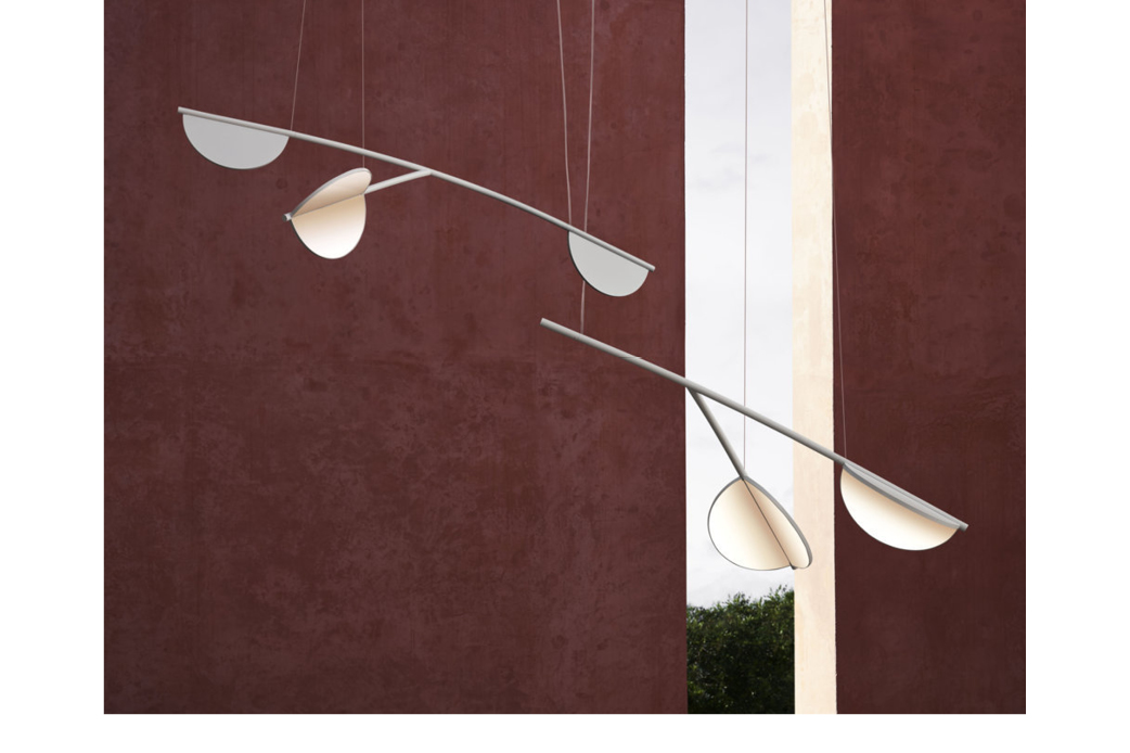 Almendra suspension lamp