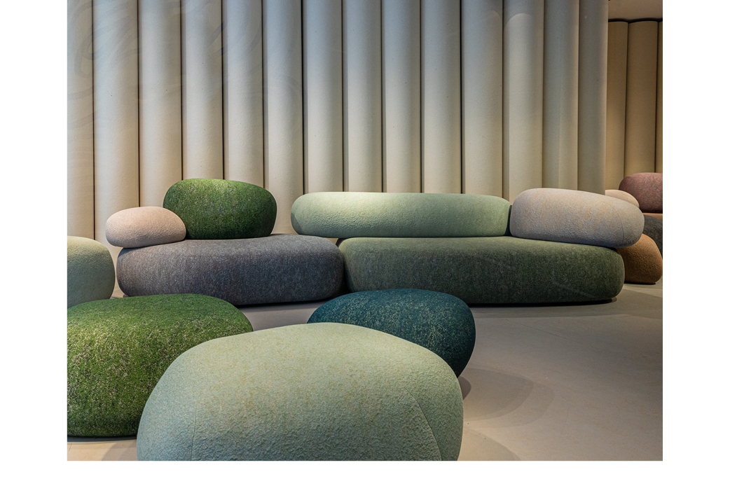 Pebble Rubble sofa system