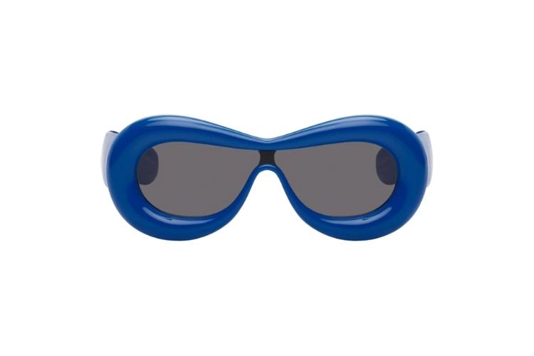 Loewe Blue Inflated Mask Sunglasses