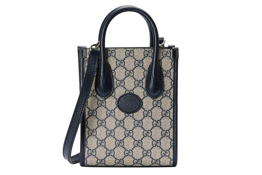 Mini tote bag with Interlocking G