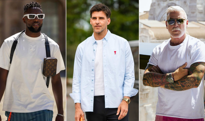 Take it back to basics with the white T-shirts every wardrobe needs