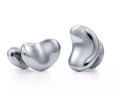 Tiffany & Co. Elsa Peretti Bean Cuff Links