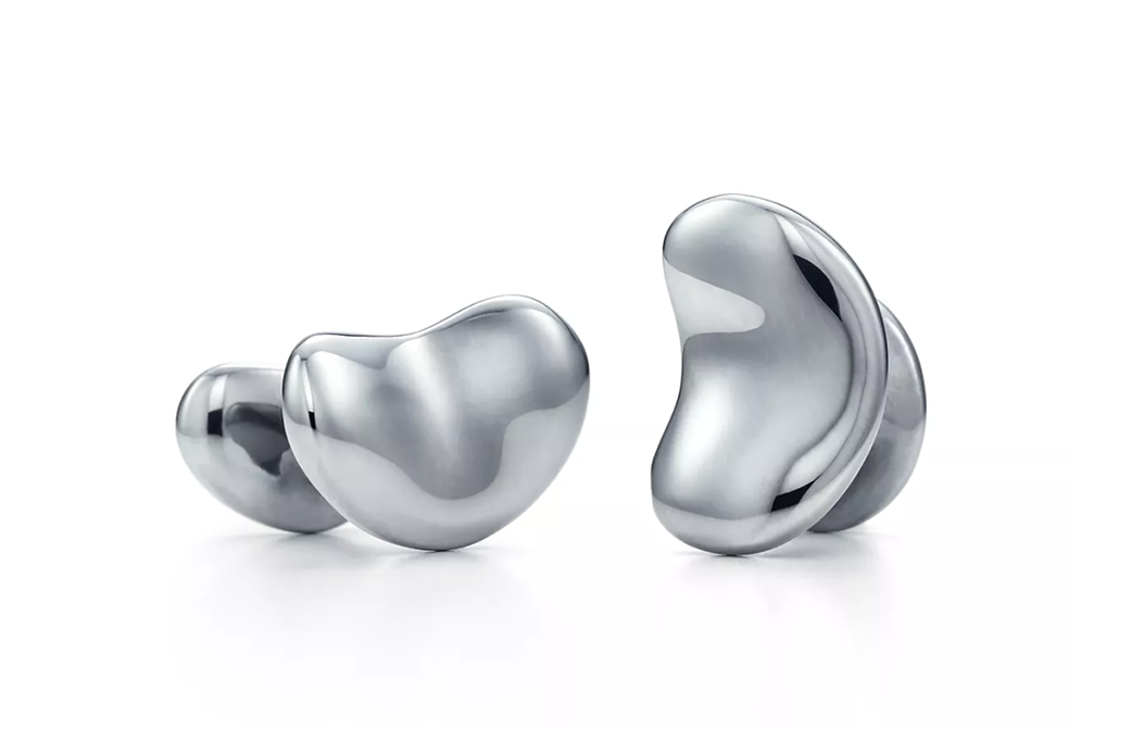 Tiffany & Co. Elsa Peretti Bean Cuff Links