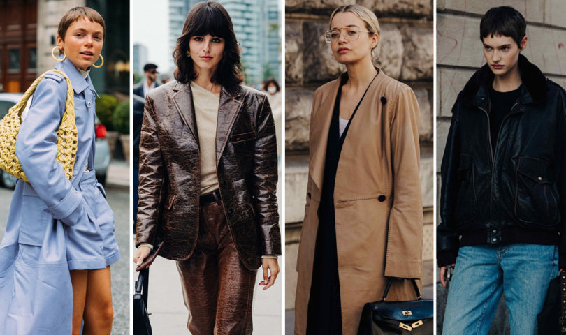 Embrace leather weather with the sleek jackets we are coveting this season