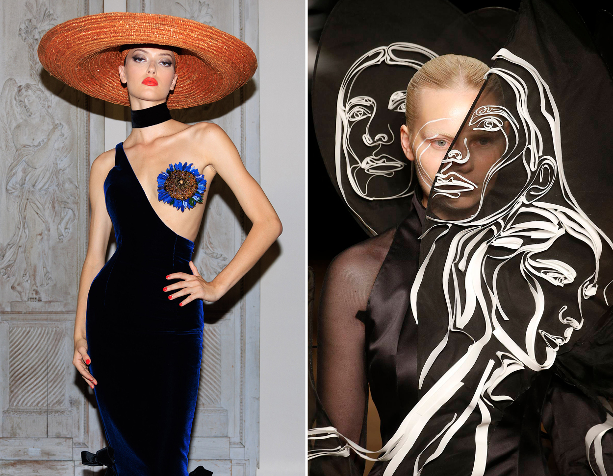 Daniel Roseberry Explains That Schiaparelli Trash Bag Dress - PAPER Magazine