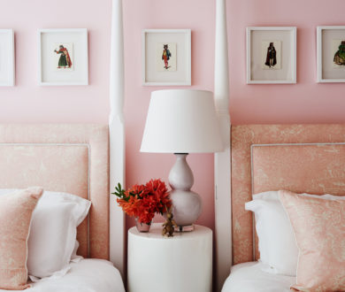 See inside the chic, colourful home inspiring us to embrace floor-to-ceiling pink